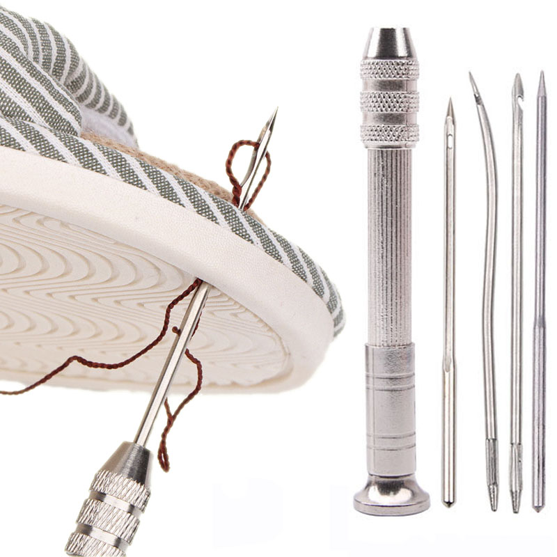 Leatherwork Tool Kit - 가죽 바느질 송곳 세트 교체 가능한