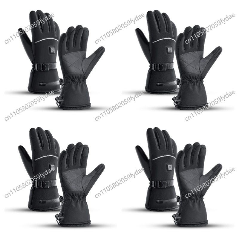 Leather Work Winter Gloves - 프리미엄 단열 가죽 스키 장갑 방수
