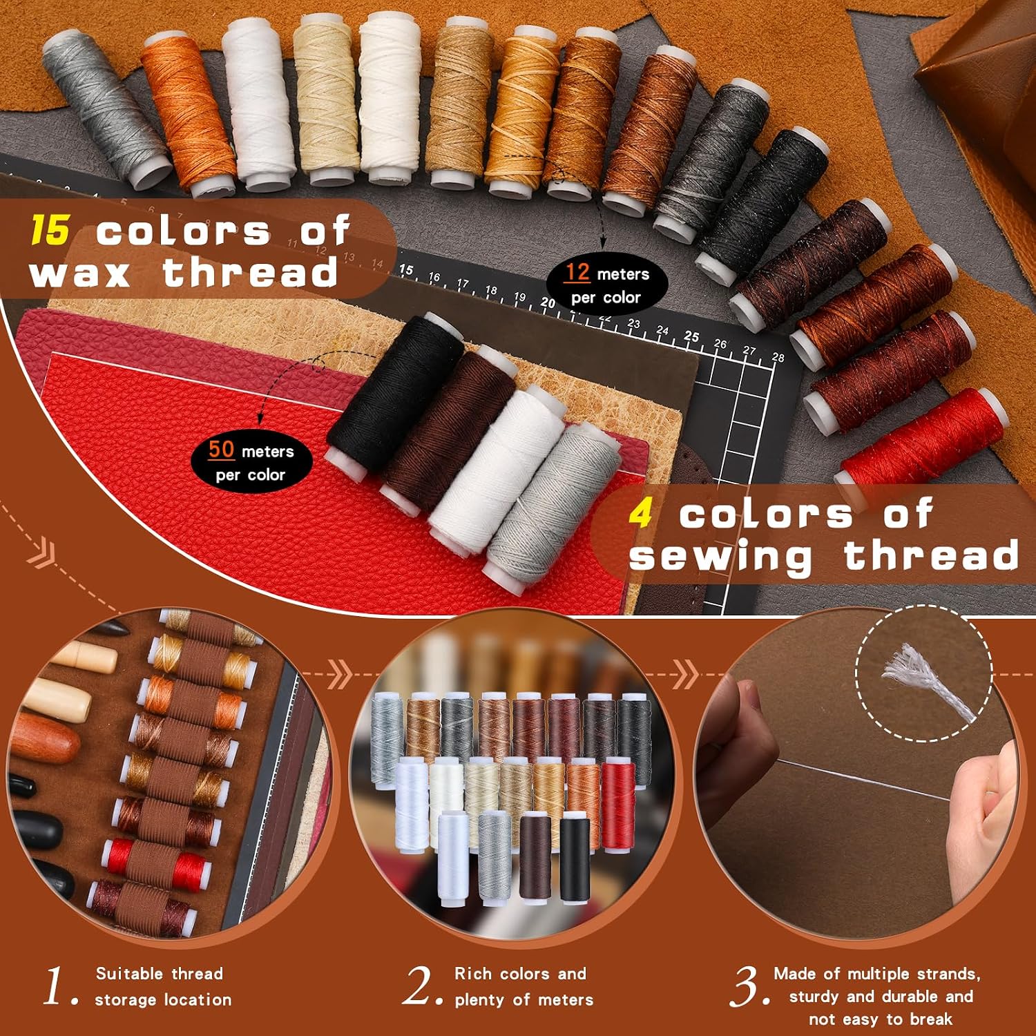 가죽 공예 도구 세트, 가죽 가공 키트, 맞춤형 핸드백 - Leatherwork Tool Kit 리뷰 및 가격
