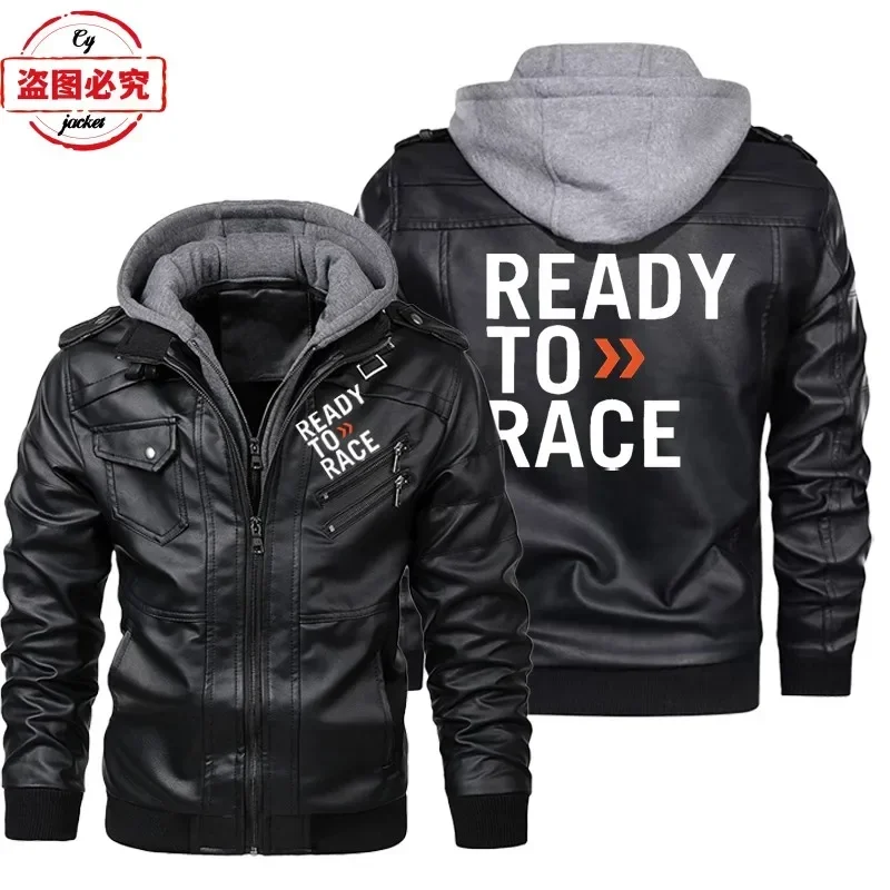 레이싱 준비 완료 로고 프린트 오프로드 인듀어런스 레이 - Leather Work Jacket With Hood 리뷰 및 가격