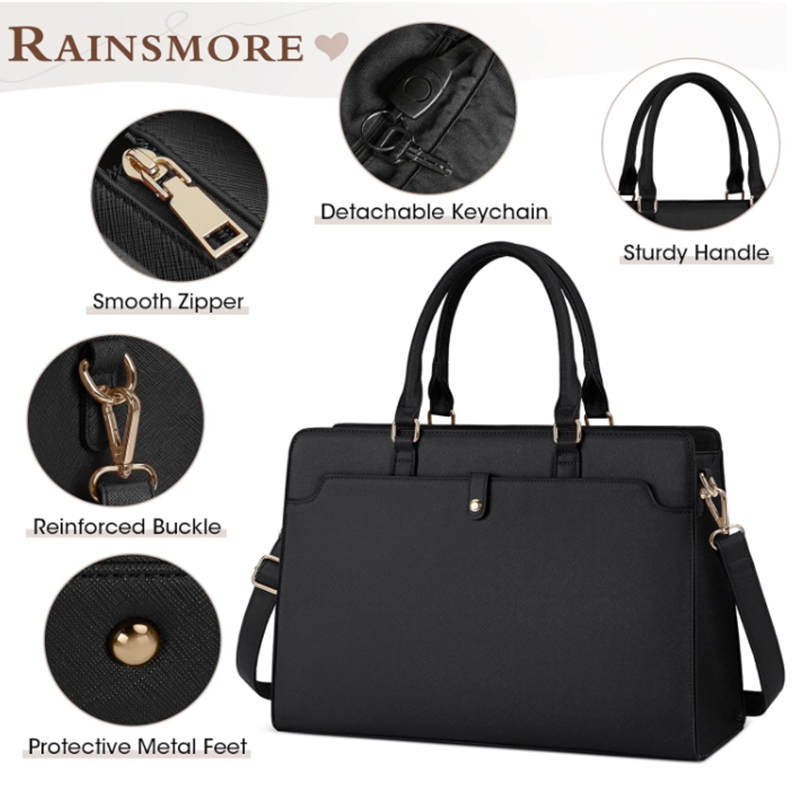 여성용 대용량 노트북 가방, 15.6 인치 노트북 토트 - Leather Work Bag Laptop 리뷰 및 가격