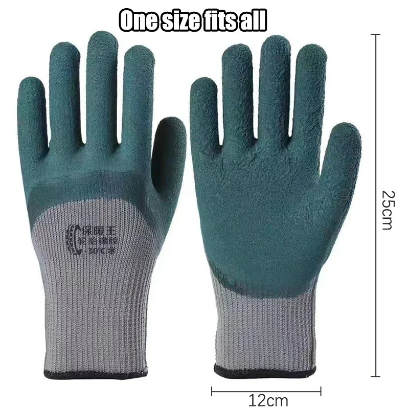 겨울용 따뜻한 작업 장갑 두꺼운 벨벳 라텍스 내구성 미 - Leather Work Winter Gloves 리뷰 및 가격