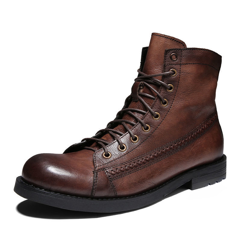 2026 남성용 앵클 부츠 클래식 수제 가죽 패션 오토 - Leather Work Fabric 리뷰 및 가격