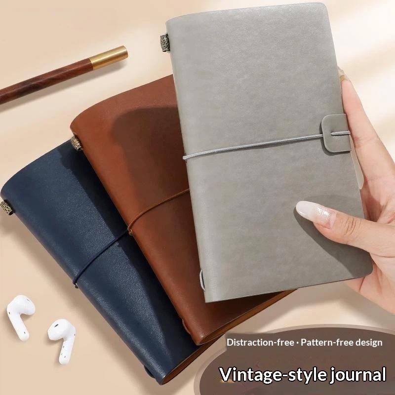 빈티지 PU 가죽 리필 가능 노트북 소프트 커버 루즈리 - Leatherwork Books 리뷰 및 가격
