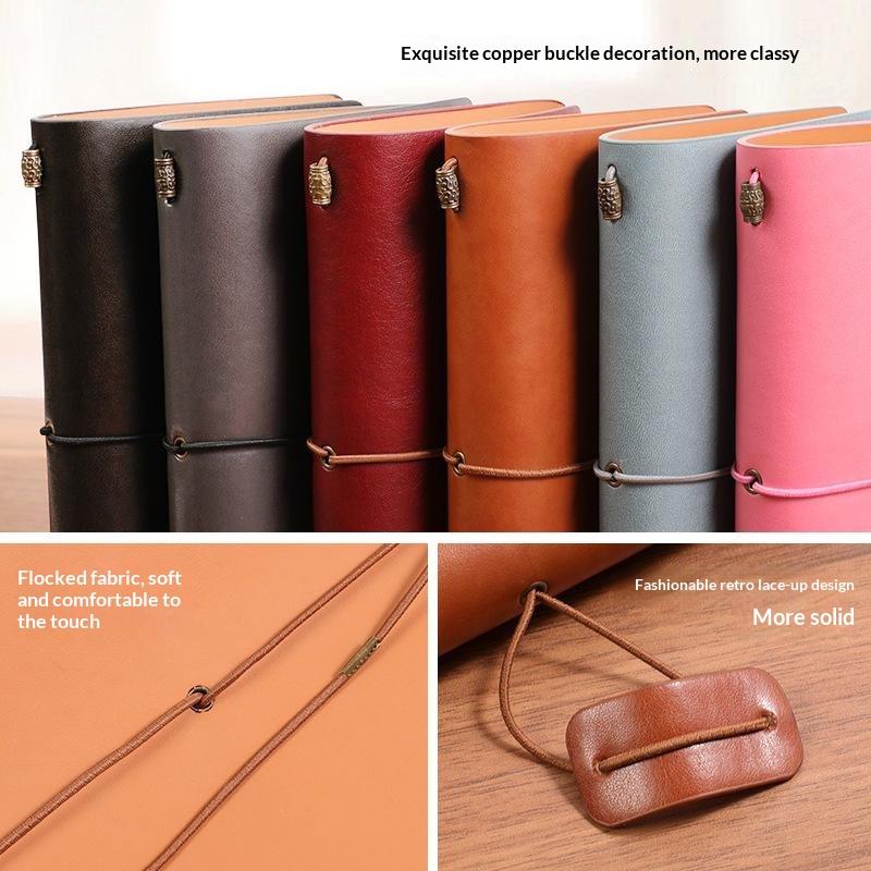 빈티지 PU 가죽 리필 가능 노트북 소프트 커버 루즈리 - Leatherwork Books 리뷰 및 가격