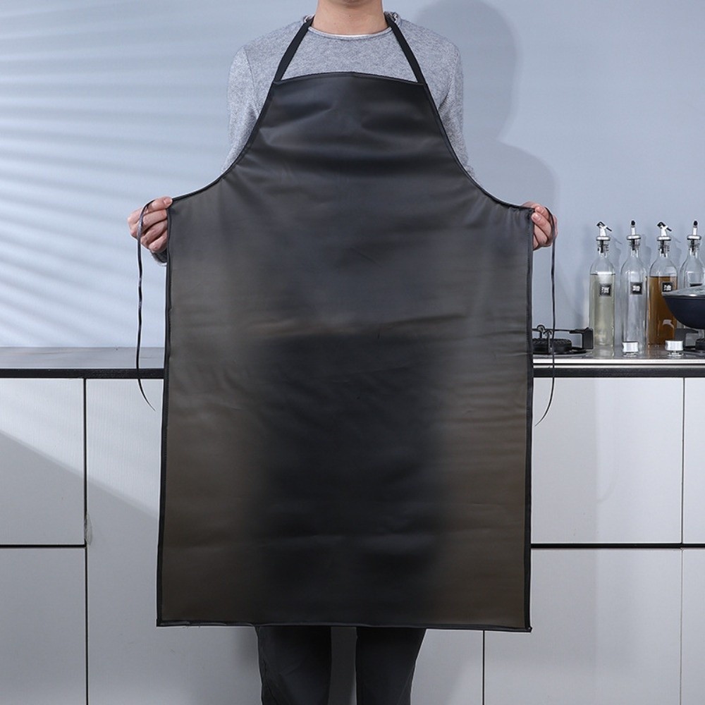 PVC 방수 방유 앞치마 허리 연장형 검정 가죽 공장  - Leather Work Factory 리뷰 및 가격