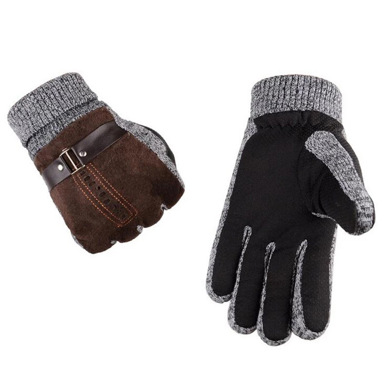 고품질 돼지 가죽 니트 양모 장갑 겨울 두꺼운 양털 따 - Leather Work Winter Gloves 리뷰 및 가격