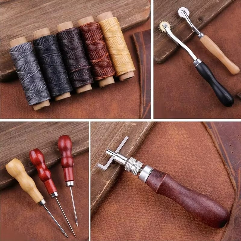 가죽 공예 도구 키트 가죽 손바느질 수리 키트 스티칭  - Leatherwork Tool Kit 리뷰 및 가격