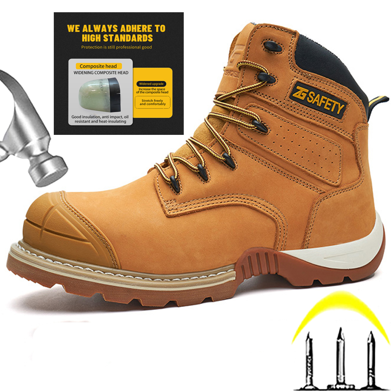 소가죽 작업화 정품 가죽 안전화 남성용 6KV 절연화  - Leather Work Fabric 리뷰 및 가격