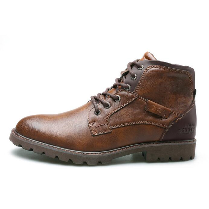 2026 가죽 남성 발목 부츠 플러스 사이즈 하이 탑  - Leather Work Fabric 리뷰 및 가격