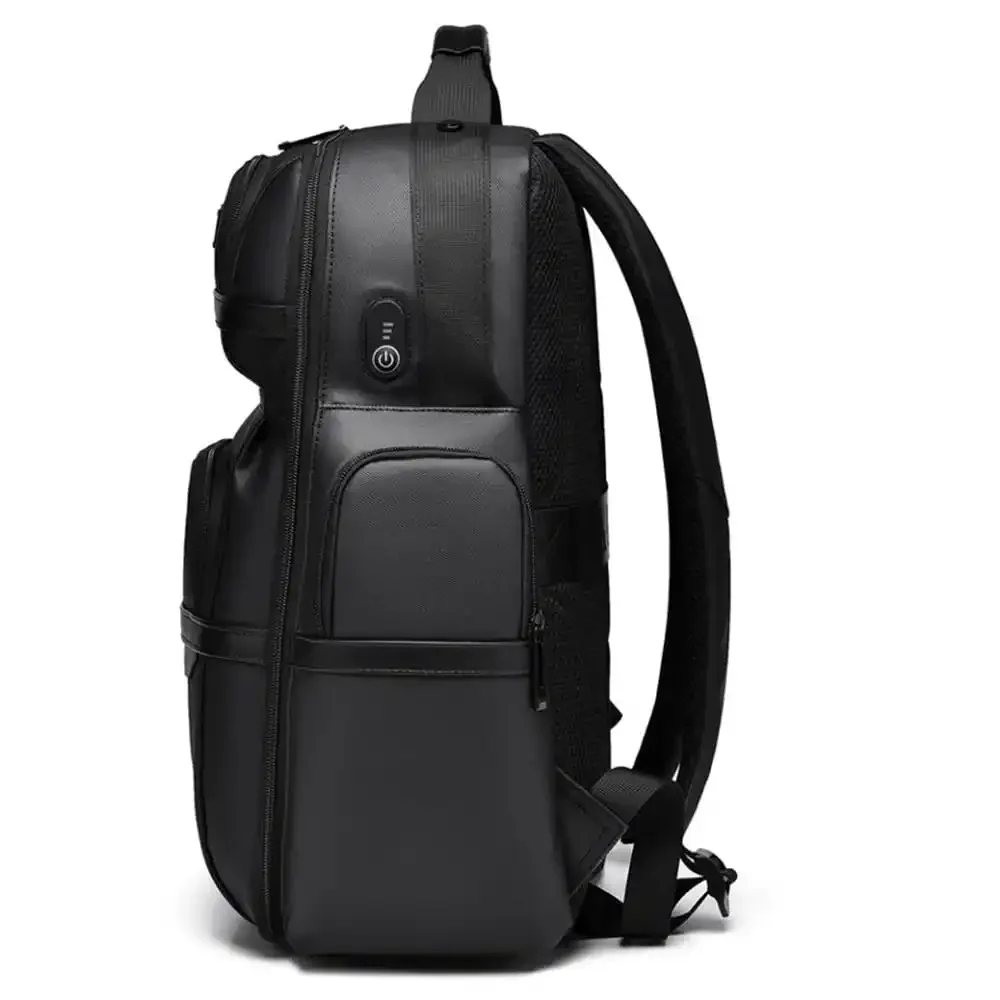 남성용 가죽 노트북 백팩 16인치 노트북 수납 가능,  - Leather Work Bag Laptop 리뷰 및 가격