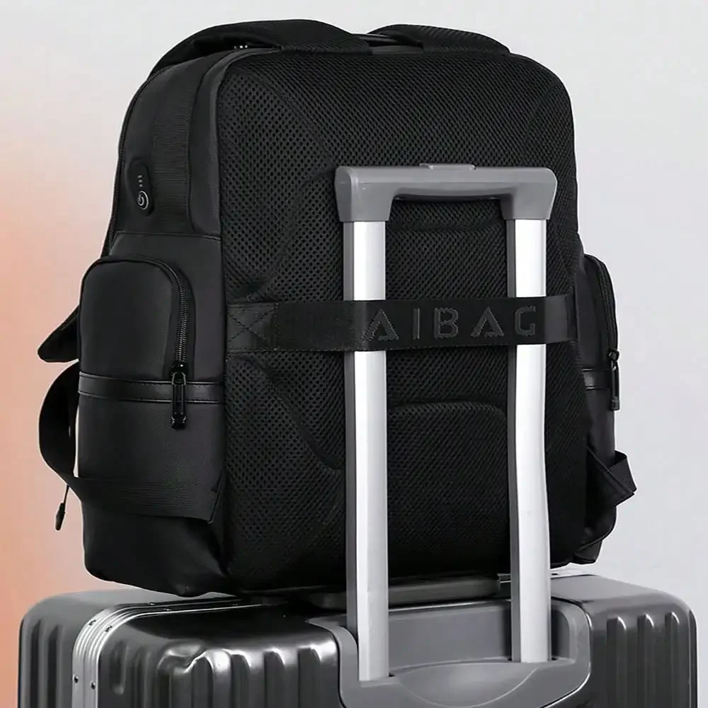 남성용 가죽 노트북 백팩 16인치 노트북 수납 가능,  - Leather Work Bag Laptop 리뷰 및 가격