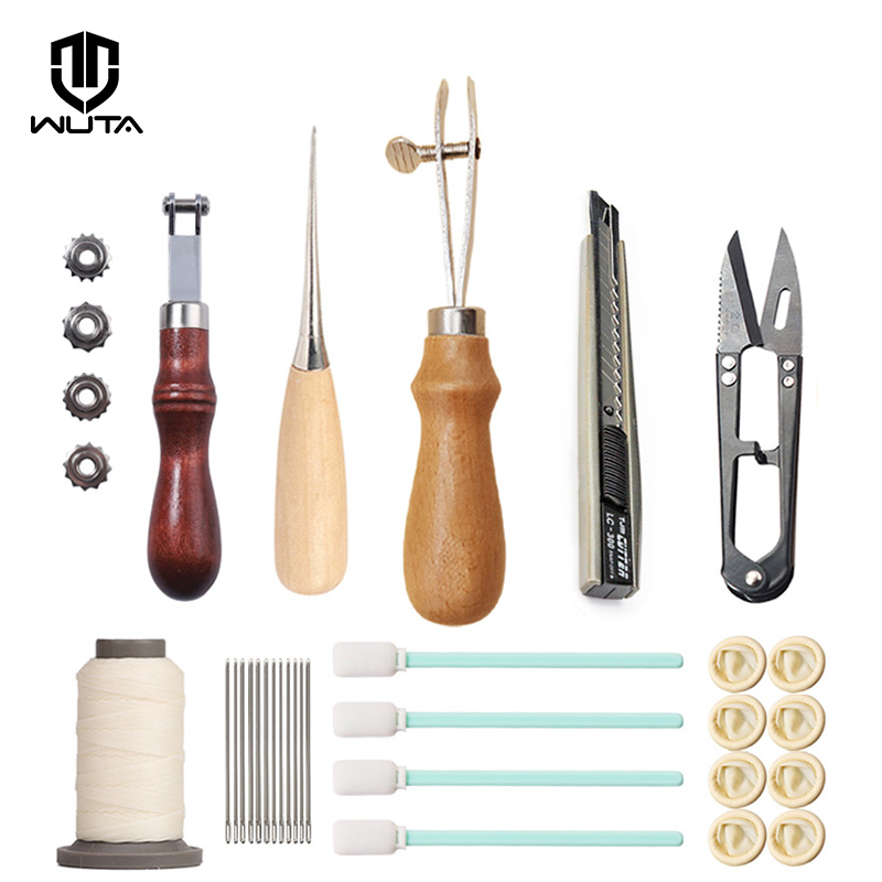 WUTA 전문 가죽 공예 도구 키트 손 바느질 스티치  - Leatherwork Tool Kit 리뷰 및 가격