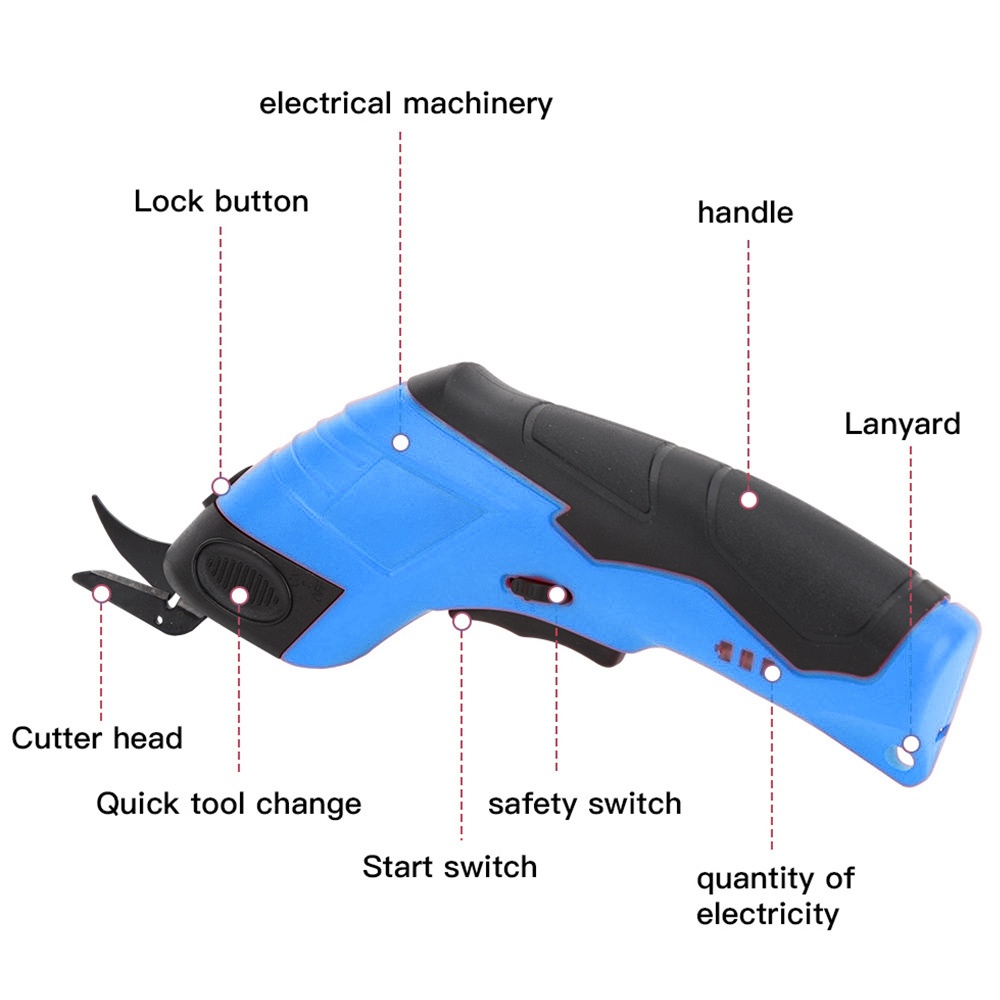 3.6V 전기 가위 직물 절단기 가죽 재단사 가위 +  - Leatherwork Machine 리뷰 및 가격