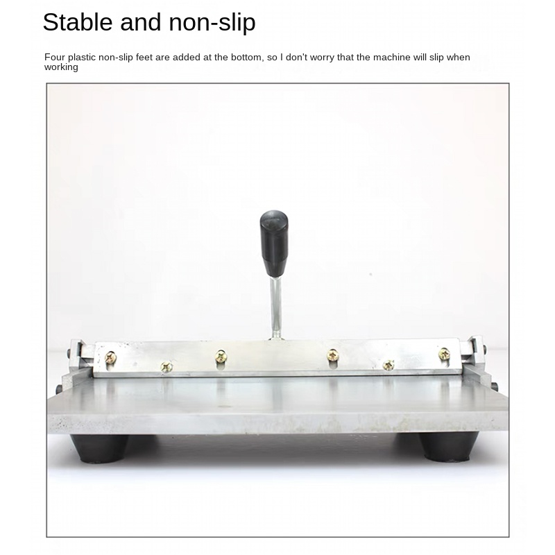 스테인레스 스틸 수동 접는 기계 12/14 인치 지갑  - Leatherwork Machine 리뷰 및 가격