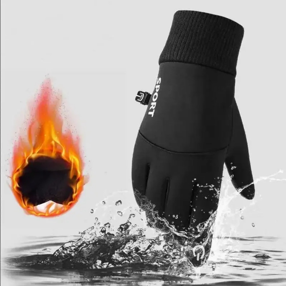 겨울 따뜻한 터치 스크린 장갑 전체 손가락 방수 방풍  - Leather Work Winter Gloves 리뷰 및 가격