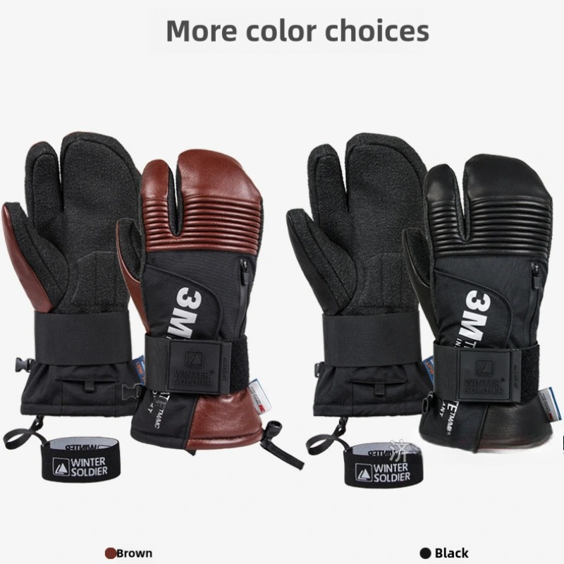 스키 스노우보드 장갑 방수 전문 겨울용 남성용 전문 알 - Leather Work Winter Gloves 리뷰 및 가격