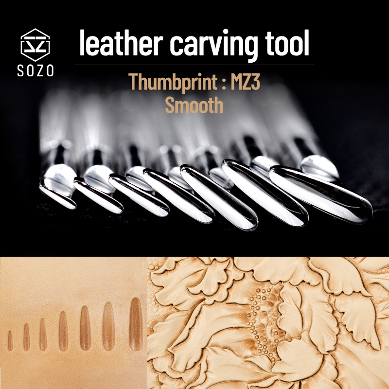 SOZO MZ3 가죽 작업 스탬핑 도구 보안부 안장 만 - Leatherwork Embossing 리뷰 및 가격